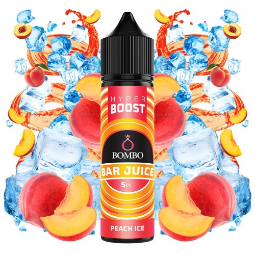Bombo Bar Juice Hyper Boost Peach Ice 5ml/60ml FS